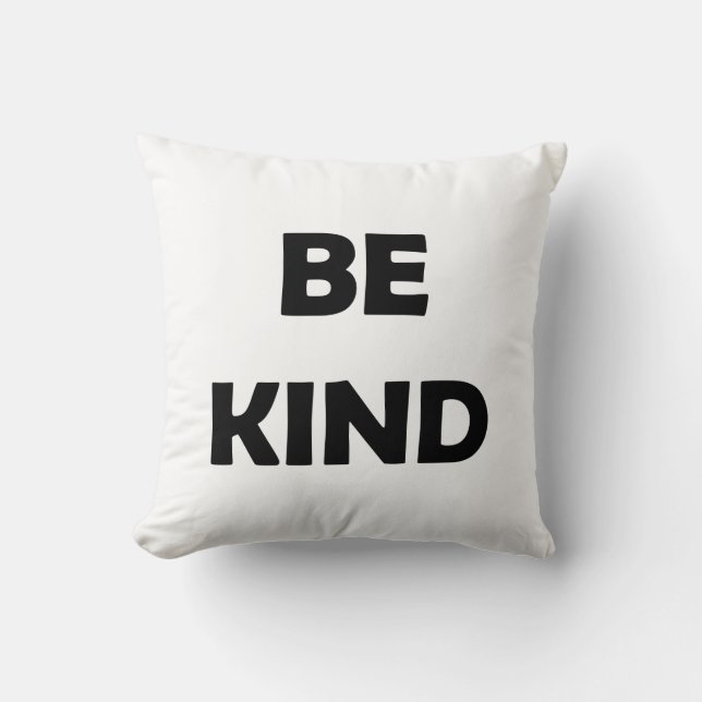 Var snäll i dag | Motiveringsoffert Kudde (Framsida)