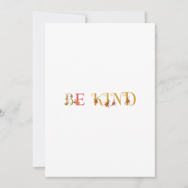 Var snäll inbjudningar (Framsida)