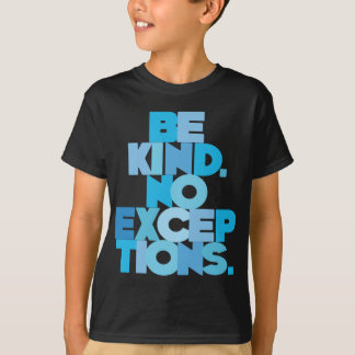 Var snäll inga undantag, aqua tee