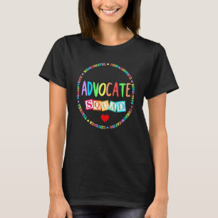 Var snäll Inkludera Autism Förespråkare Grupp Sped T Shirt