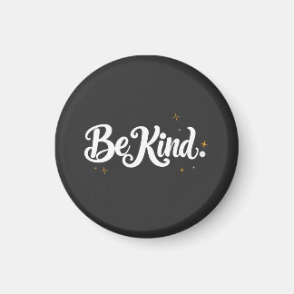 "Var snäll" Kalligrafi Magnet - Elegant Mini Art &