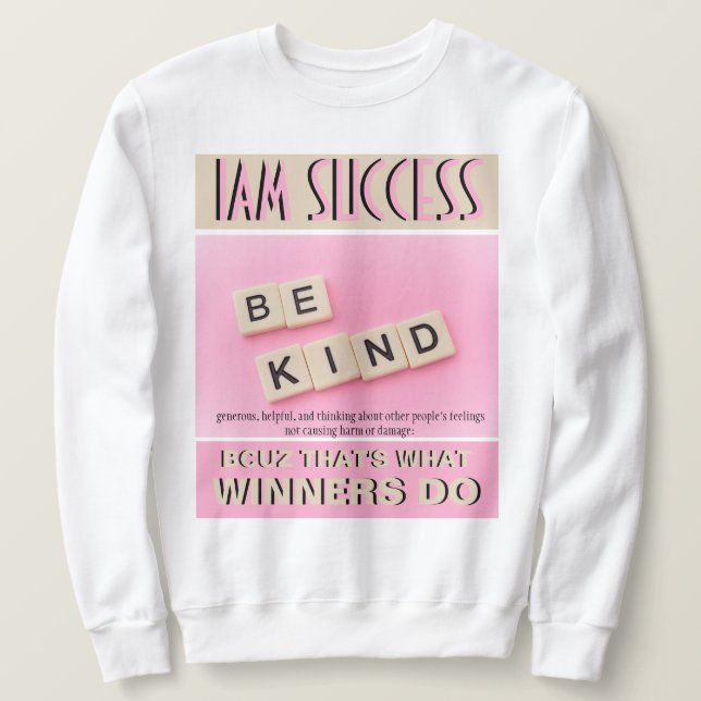 VAR SNÄLL LÅNG ÄRMAD TRÖJA (Design framsida)