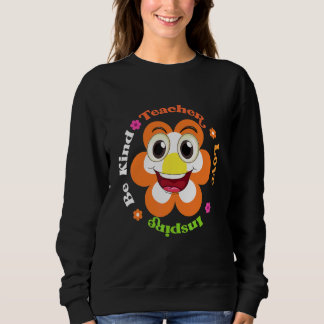 Var snäll lär kärlek inspirera för groovy hippielä t shirt
