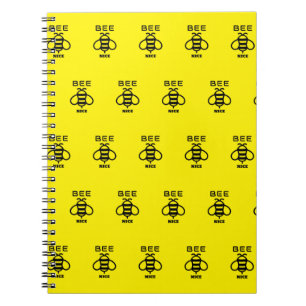 Var snäll med minimal design anteckningsbok