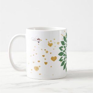 Var snäll mot dig själv kaffemugg