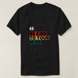 Var snäll mot dina sinnesfärgblock t shirt