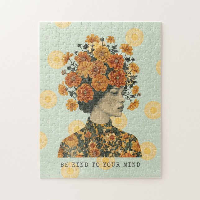 Var snäll mot ditt sinne-pussel pussel (Vertikal)