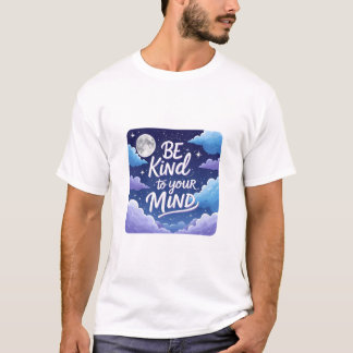 Var snäll mot ditt sinne t shirt