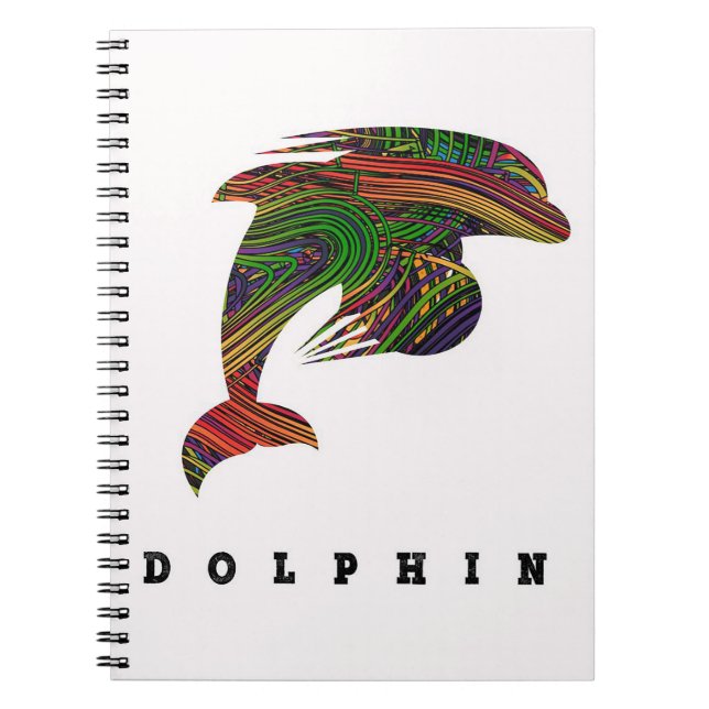 Var snäll mot Dolphin! Anteckningsbok (Framsidan)