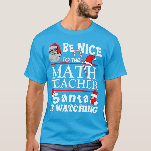 Var snäll mot Math Lacher Grönt T-Shirt (Framsida)