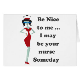 Var snäll mot mig hälsningskort