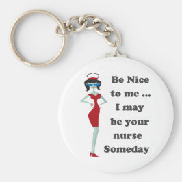 Var snäll mot mig nyckelring