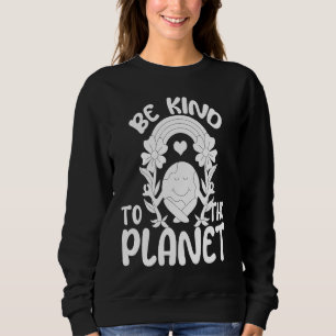 Var snäll mot planeten Miljövänlig Jordens dag T Shirt