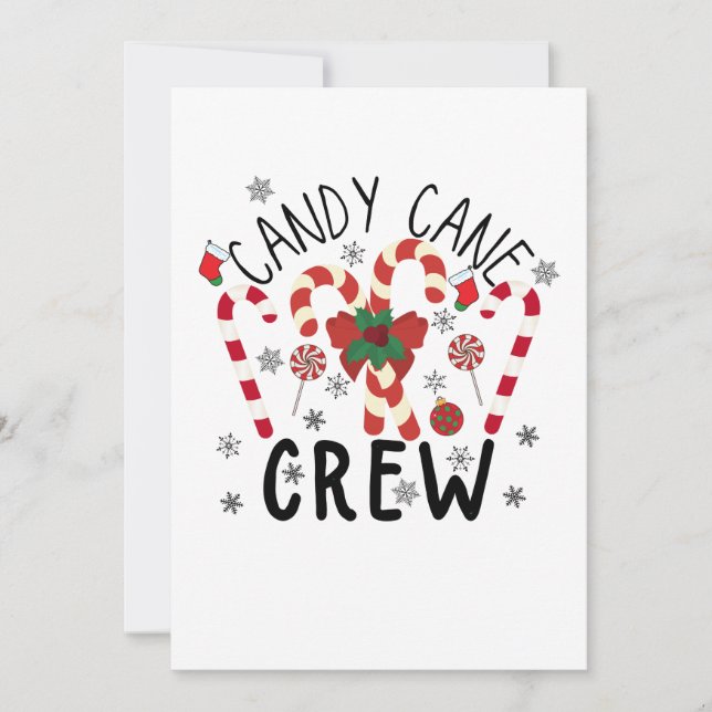 Var snäll mot sjuksköterskan julen tomten ser T-sh Inbjudningar (Framsida)