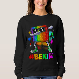Var snäll och dansa puzzle Pop det Biet Autism Awa T Shirt