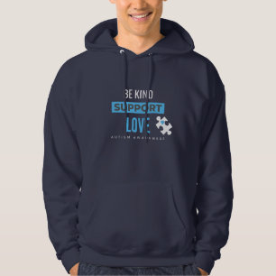 Var snäll och hjälp, kärlek. hoodie