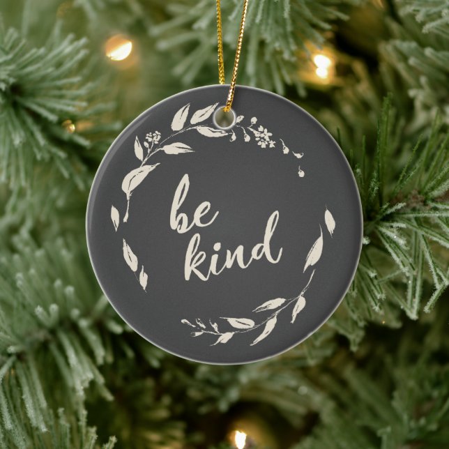 Var snäll och inspirationslös Koffertutandning för Julgransprydnad Keramik (Träd)