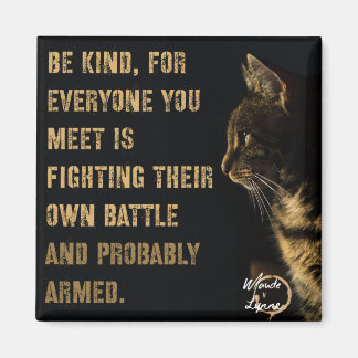 Var snäll och magnet