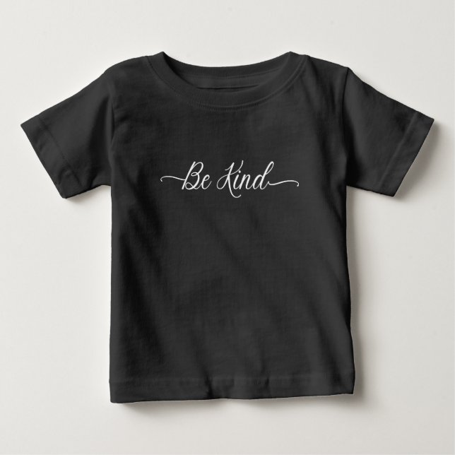 Var snäll och överst för Småbarn T Shirt (Framsida)