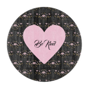 Var snäll och Rosa Heart på Små Ro och Svarta R