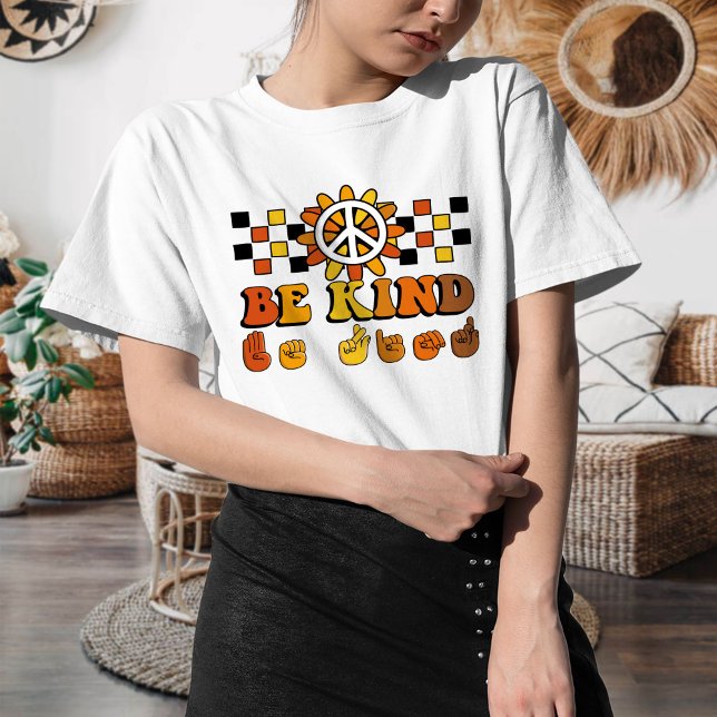 Var snäll och skjut, Coola T-Shirt, Kindness Matt T Shirt (Skapare uppladdad)