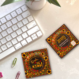 Var snäll och snälla! Inspiritivitetskundor Fyrkantigt Visitkort