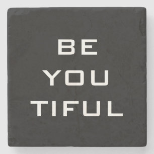 Var snäll och snygga stenunderlägg