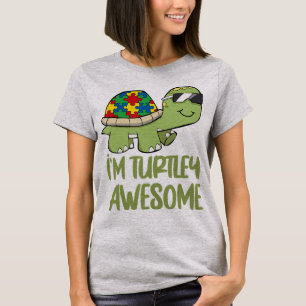 Var snäll och stödja dem som har autism genom dett t shirt