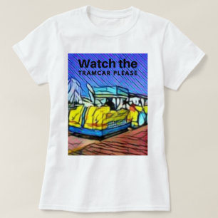 Var snäll och titta på Wildwood-boardpromenaden. T Shirt