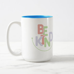 Var snäll och två ton kaffe mugg