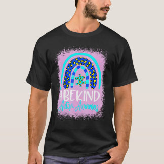 Var snäll och uppmärksamma autismen Kvinnor flicko T Shirt