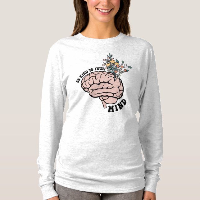 Var snäll och vänd dig till dig t shirt (Framsida)