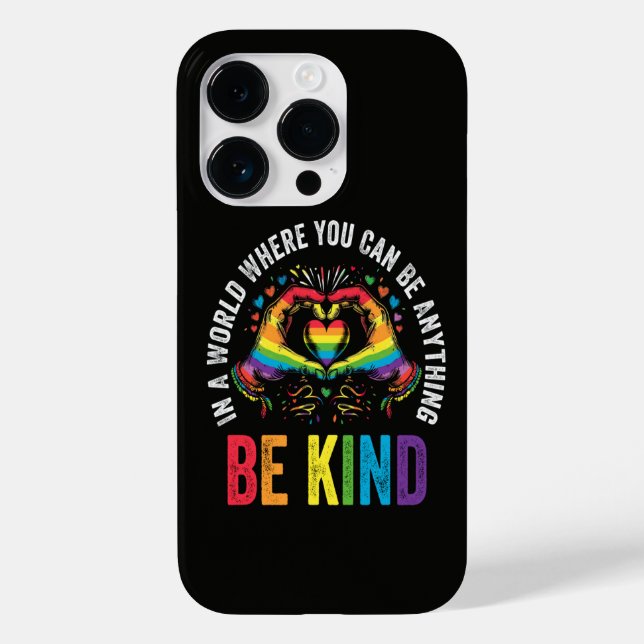Var snäll Pride HBTQ månad (Baksida)