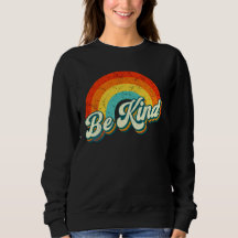 Var snäll Rainbow Crewneck-sweatshirt