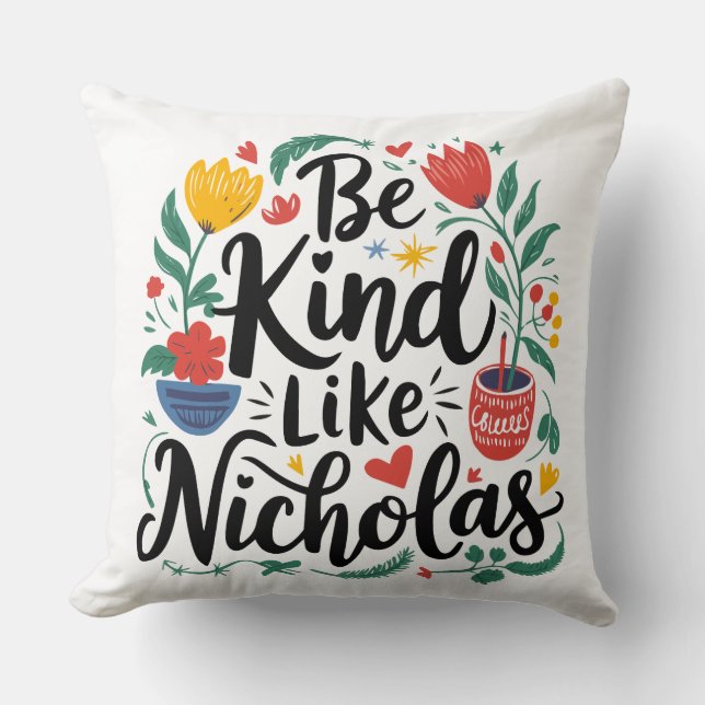 Var snäll som Nicholas Kudde (Framsida)