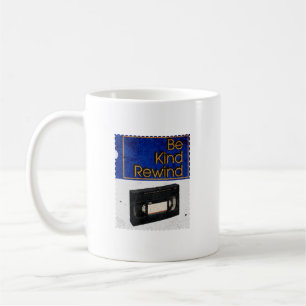 Var Snäll Spola VHS Retro Kaffemugg