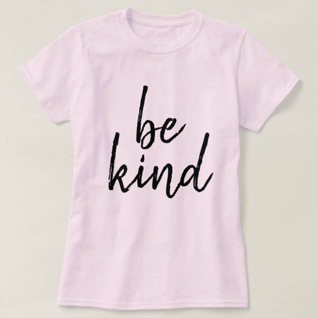 Var snäll t shirt (Design framsida)