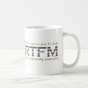 Var snäll till DET bemannar Kaffemugg