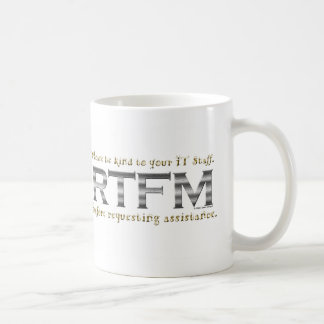 Var snäll till DET bemannar Kaffemugg