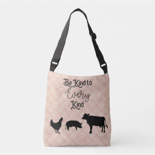 Var snäll till VARJE crossbody snäll vegan häng Axelväska