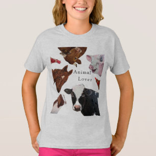 Var snäll till varje sort, boskap t shirt
