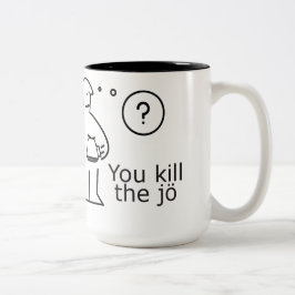 var snäll, tillbakaspolning Två-Tonad mugg