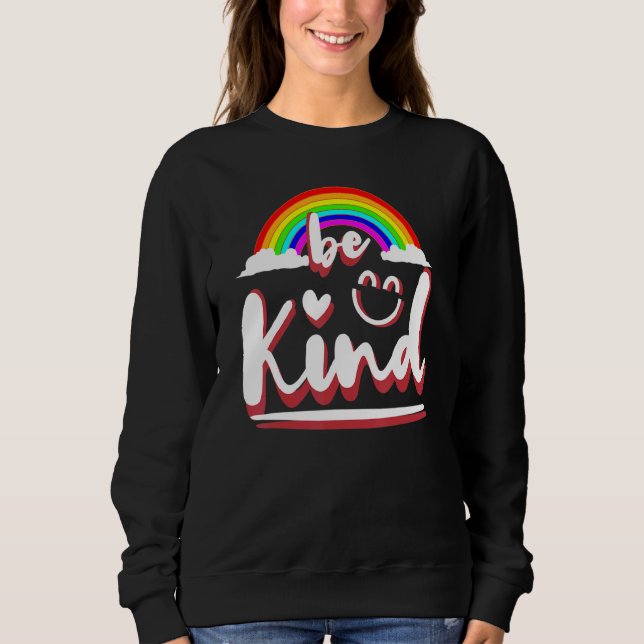 Var snäll Unity Day Lärare Vänlighet Antibulliyng  T Shirt (Framsida)