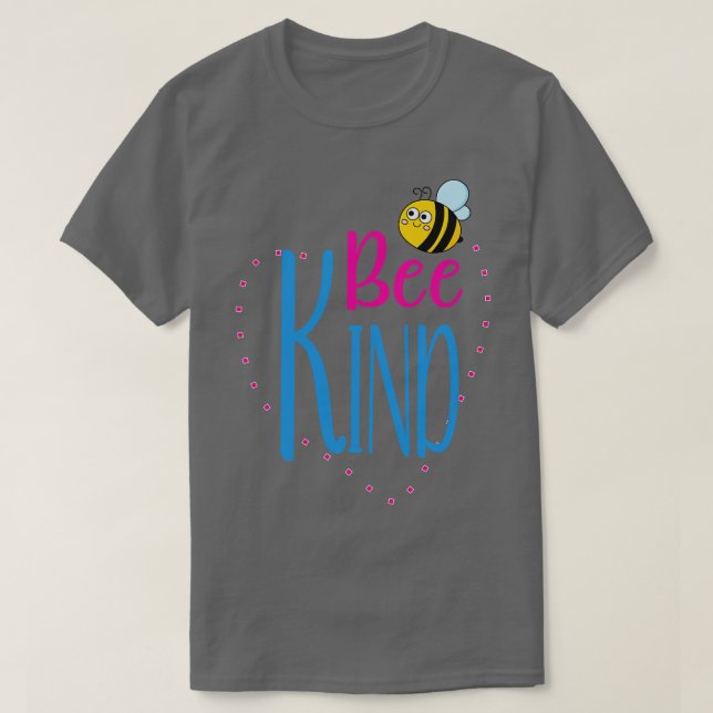 Var snälla mot barn, klumbida t shirt (Design framsida)