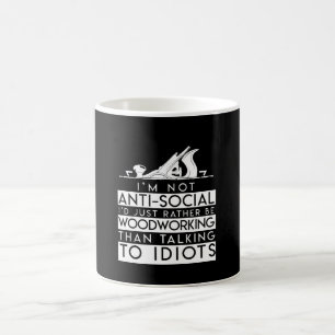 Var snickerit än tala till idioter kaffemugg
