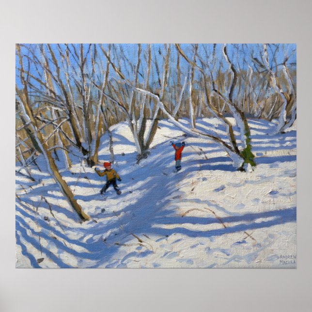 Vår Snö Newhaven Derbyshire 2008 Poster (Framsidan)