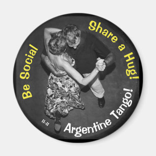 Var social, dela en kram! Argentinsk Tango Magnet