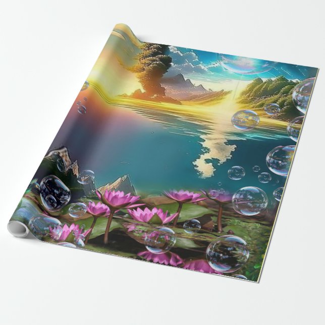 Vår Sol är en stjärna och en gåva av liv Presentpapper (Utrullad)