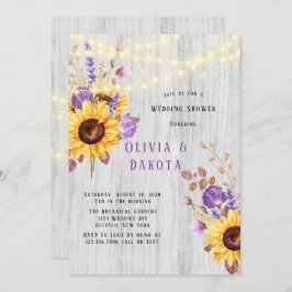 Vår Solros Lila Peony Möhippa Inbjudningar