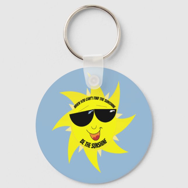 Var solskenans regnbåge nyckelring (Framsida)